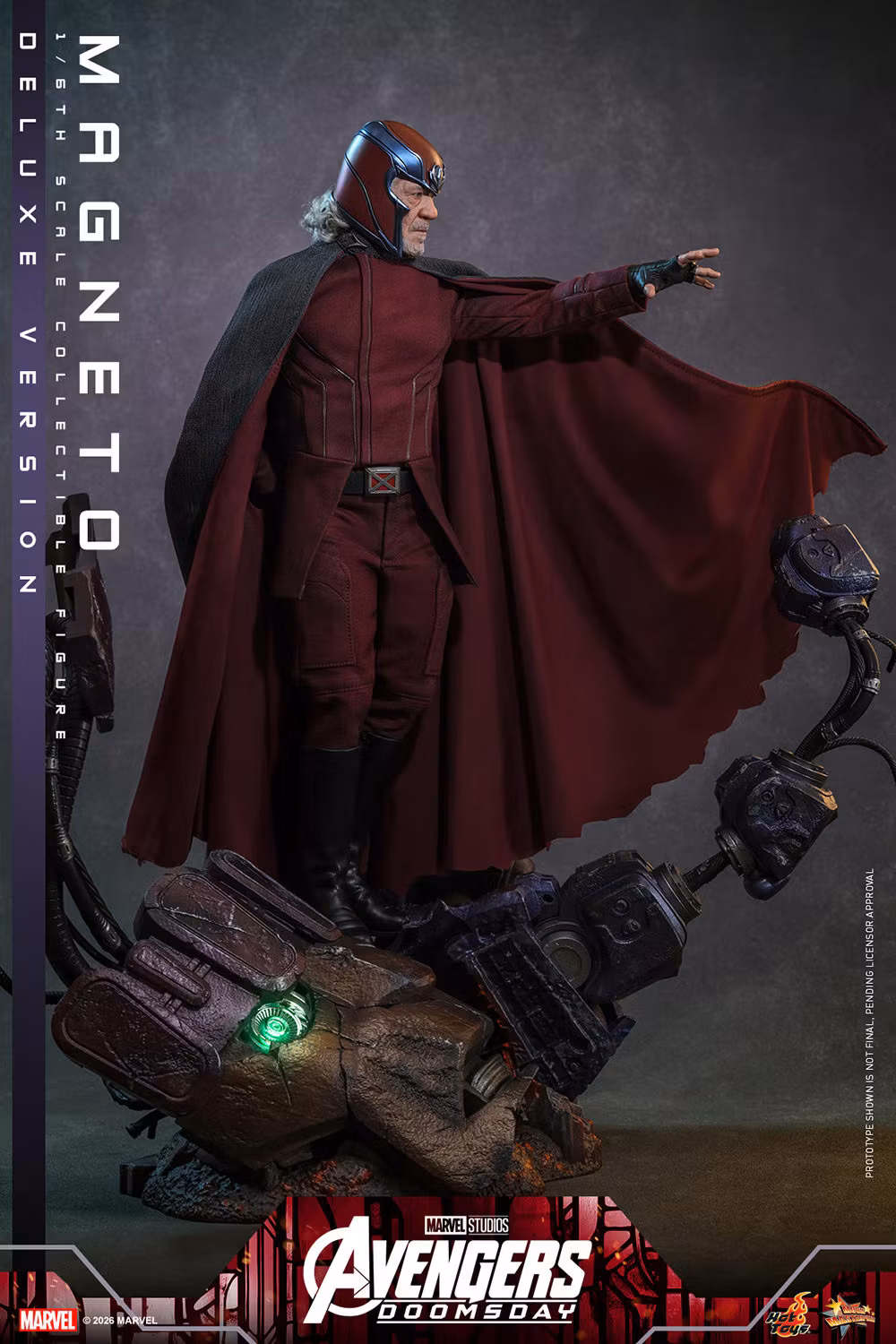 Avengers: Doomsday MMS913 Magneto (Deluxe Ver.) 1/6th Scale Collectible Figure
