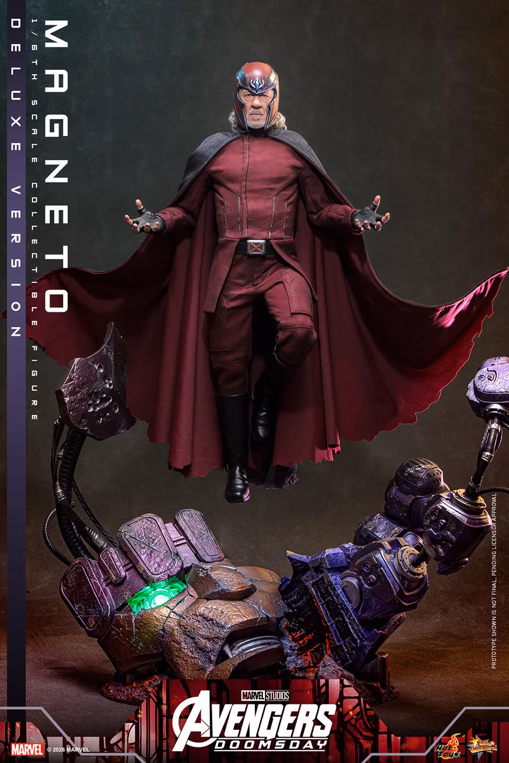 Avengers: Doomsday MMS913 Magneto (Deluxe Ver.) 1/6th Scale Collectible Figure