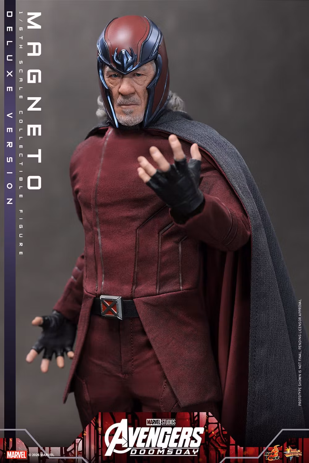 Avengers: Doomsday MMS913 Magneto (Deluxe Ver.) 1/6th Scale Collectible Figure
