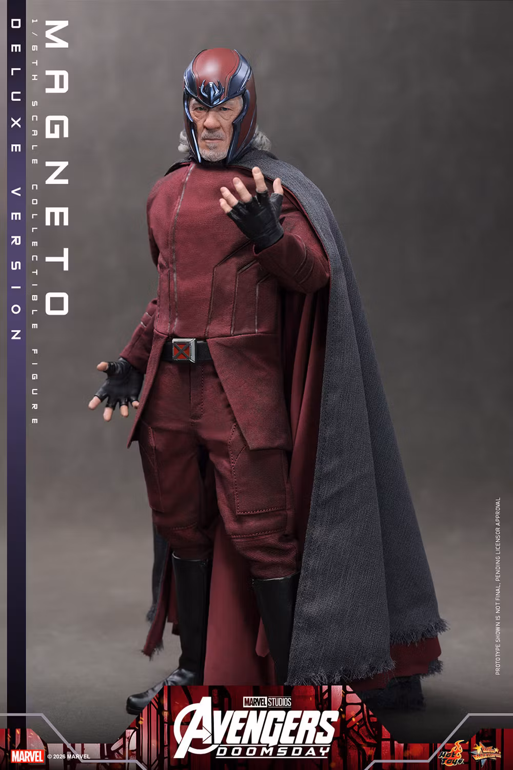 Avengers: Doomsday MMS913 Magneto (Deluxe Ver.) 1/6th Scale Collectible Figure