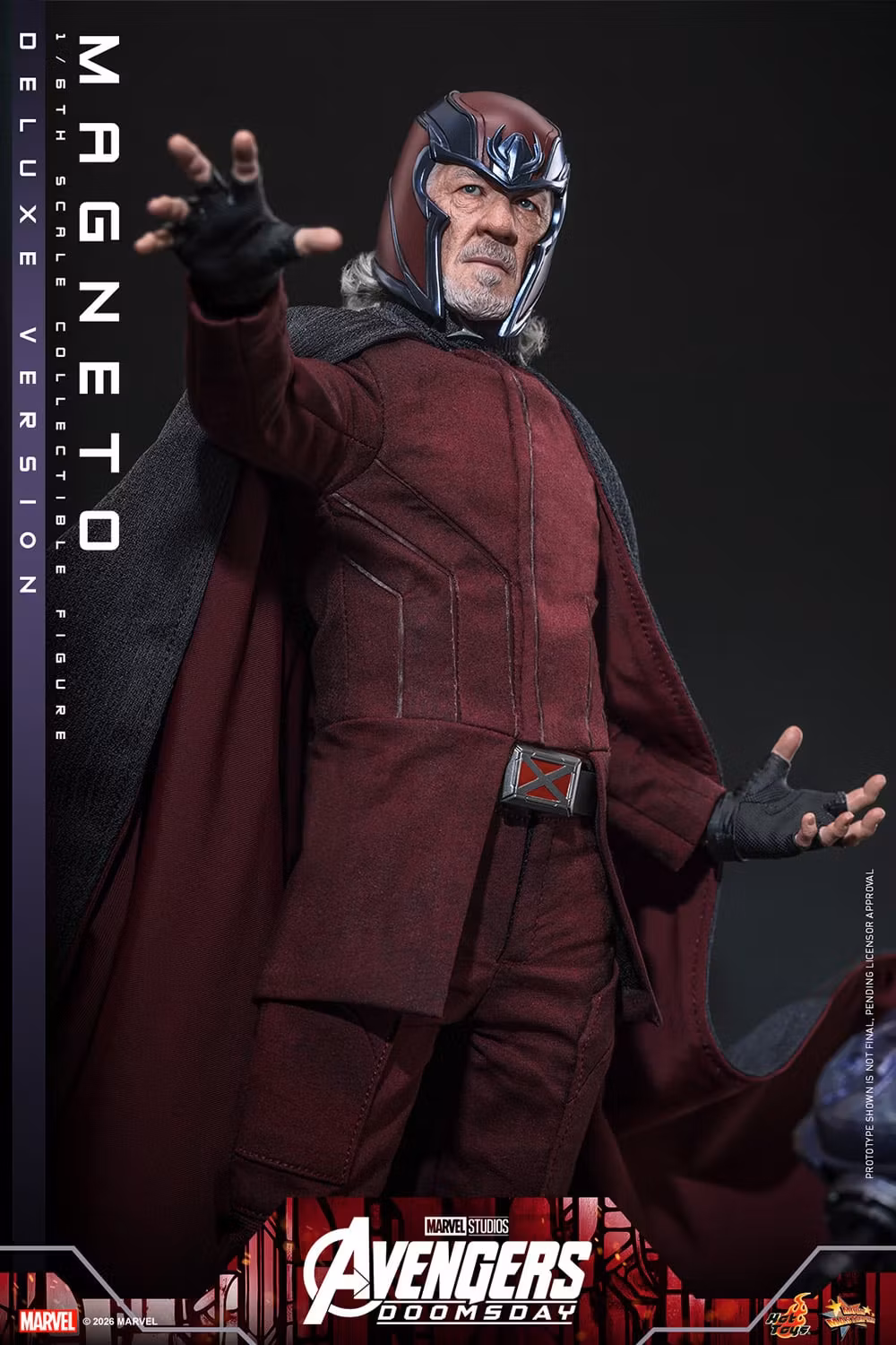 Avengers: Doomsday MMS913 Magneto (Deluxe Ver.) 1/6th Scale Collectible Figure