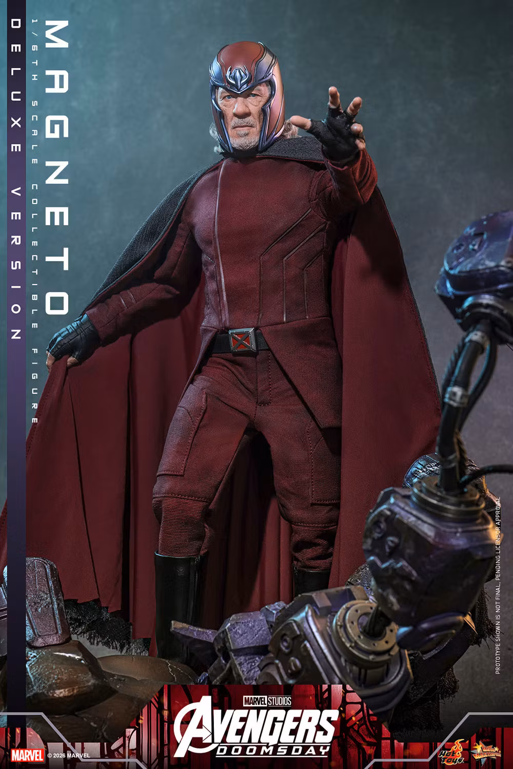 Avengers: Doomsday MMS913 Magneto (Deluxe Ver.) 1/6th Scale Collectible Figure