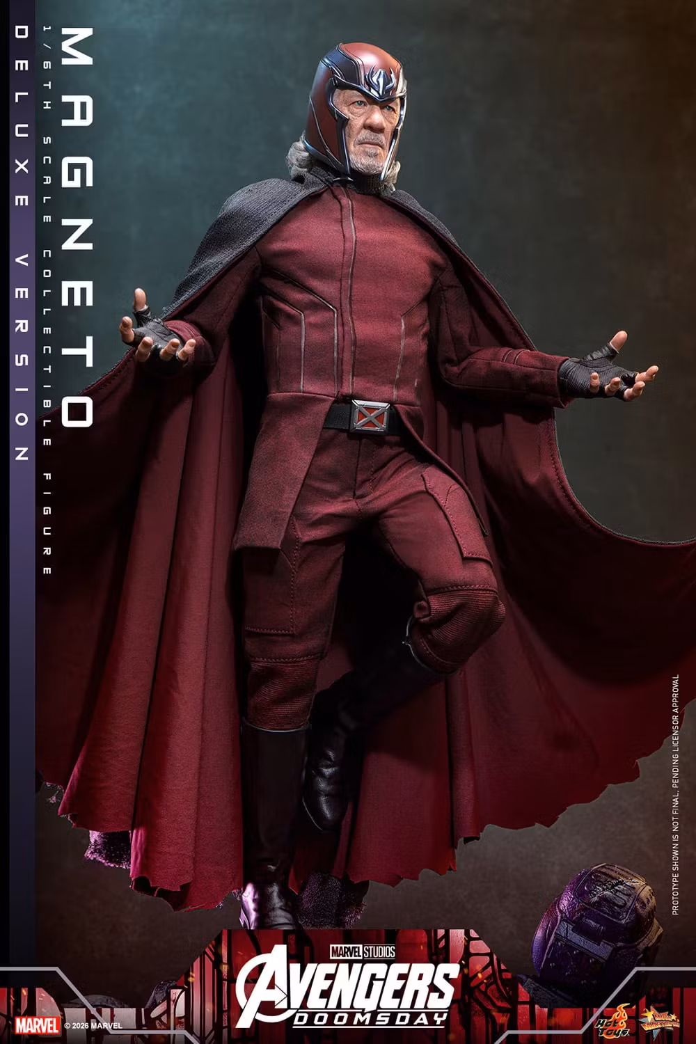 Avengers: Doomsday MMS913 Magneto (Deluxe Ver.) 1/6th Scale Collectible Figure