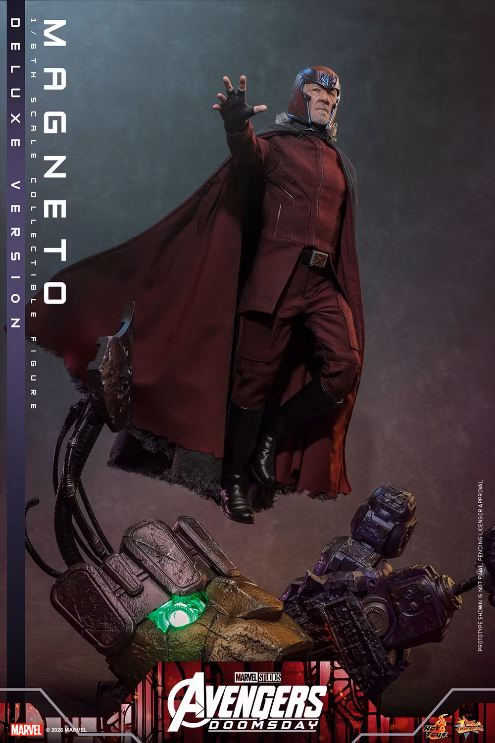 Avengers: Doomsday MMS913 Magneto (Deluxe Ver.) 1/6th Scale Collectible Figure