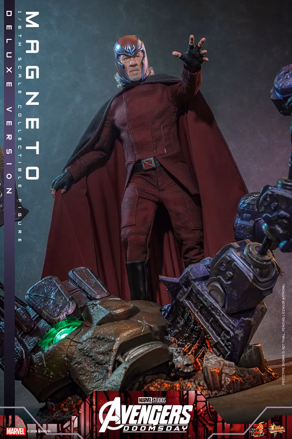 Avengers: Doomsday MMS913 Magneto (Deluxe Ver.) 1/6th Scale Collectible Figure