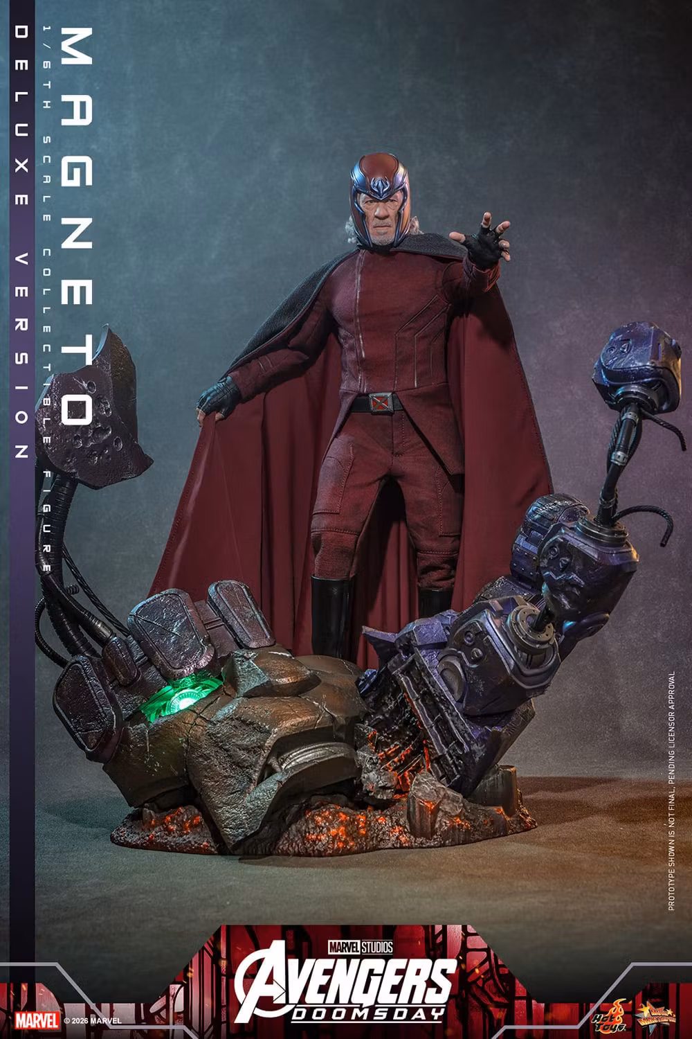 Avengers: Doomsday MMS913 Magneto (Deluxe Ver.) 1/6th Scale Collectible Figure