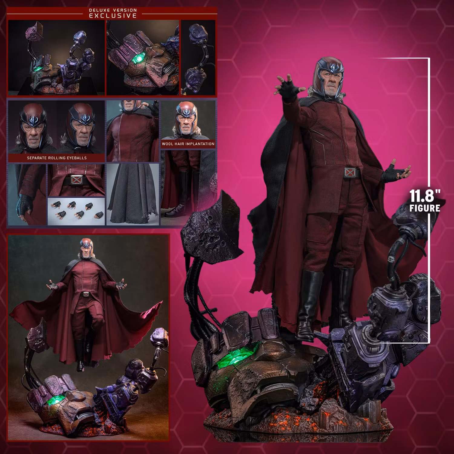 Avengers: Doomsday MMS913 Magneto (Deluxe Ver.) 1/6th Scale Collectible Figure