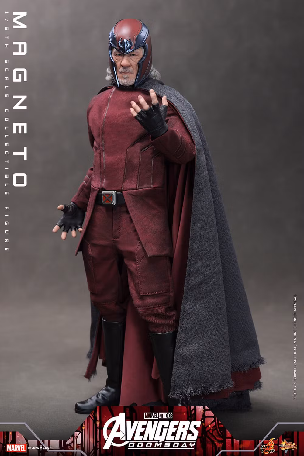 Avengers: Doomsday MMS912 Magneto 1/6th Scale Collectible Figure