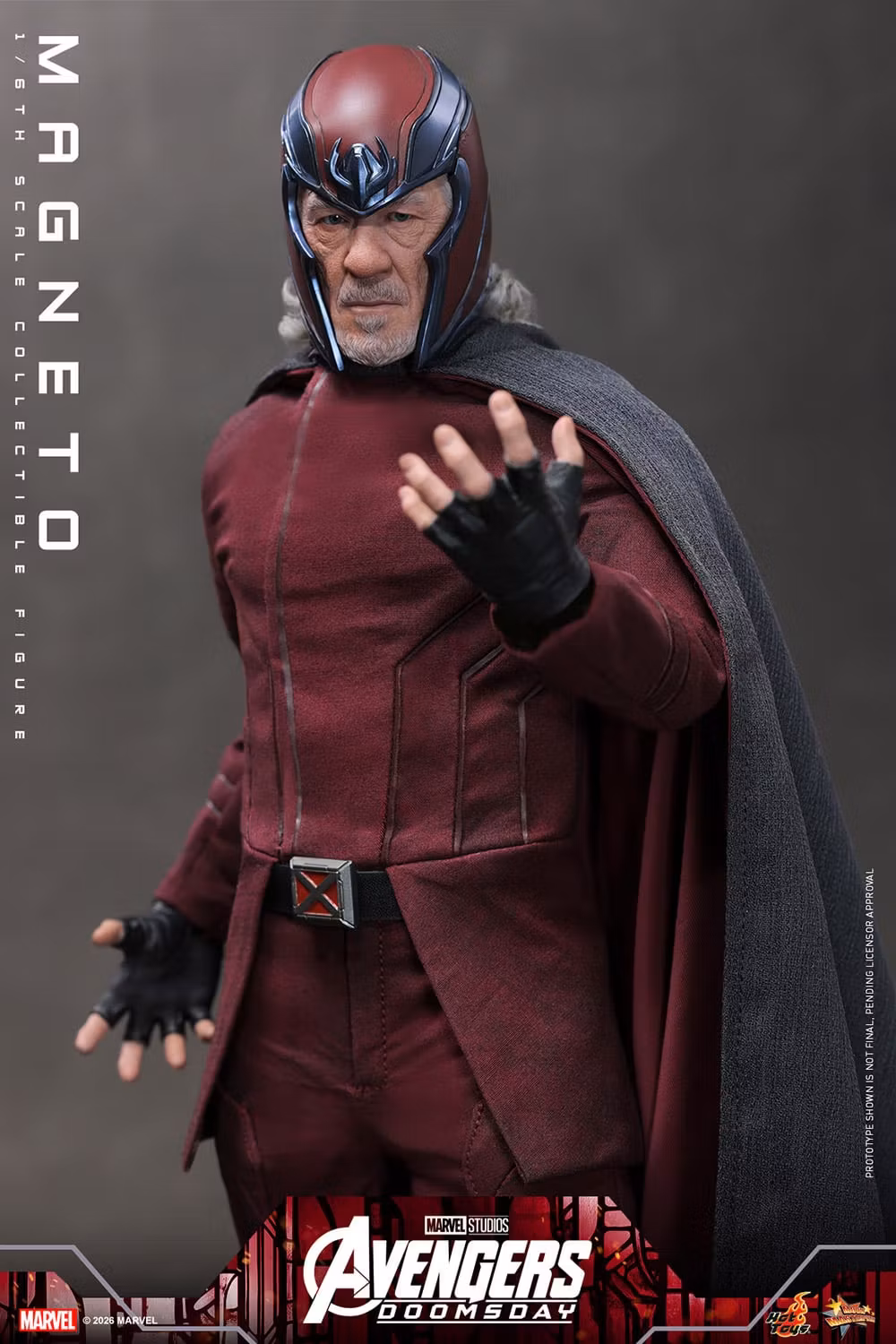 Avengers: Doomsday MMS912 Magneto 1/6th Scale Collectible Figure