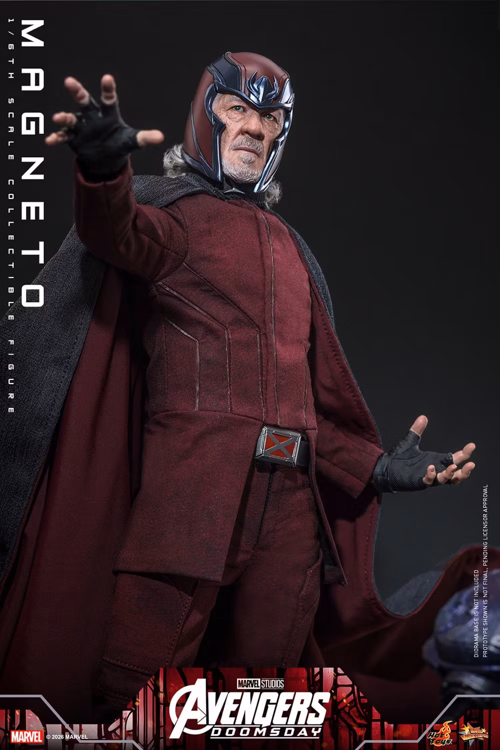 Avengers: Doomsday MMS912 Magneto 1/6th Scale Collectible Figure
