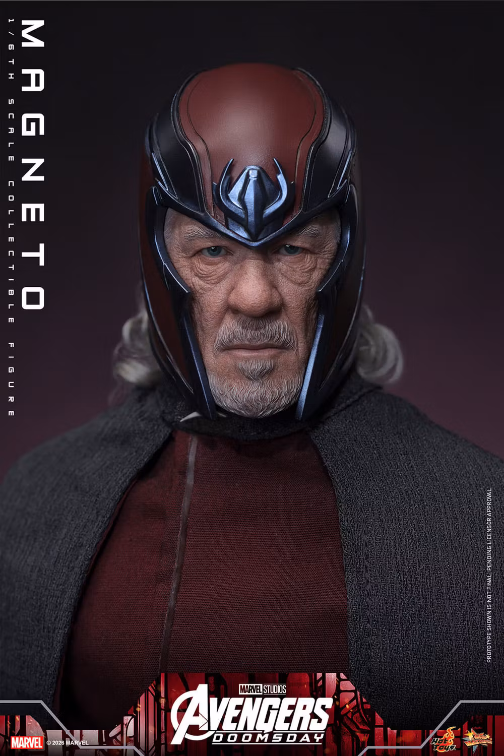 Avengers: Doomsday MMS912 Magneto 1/6th Scale Collectible Figure