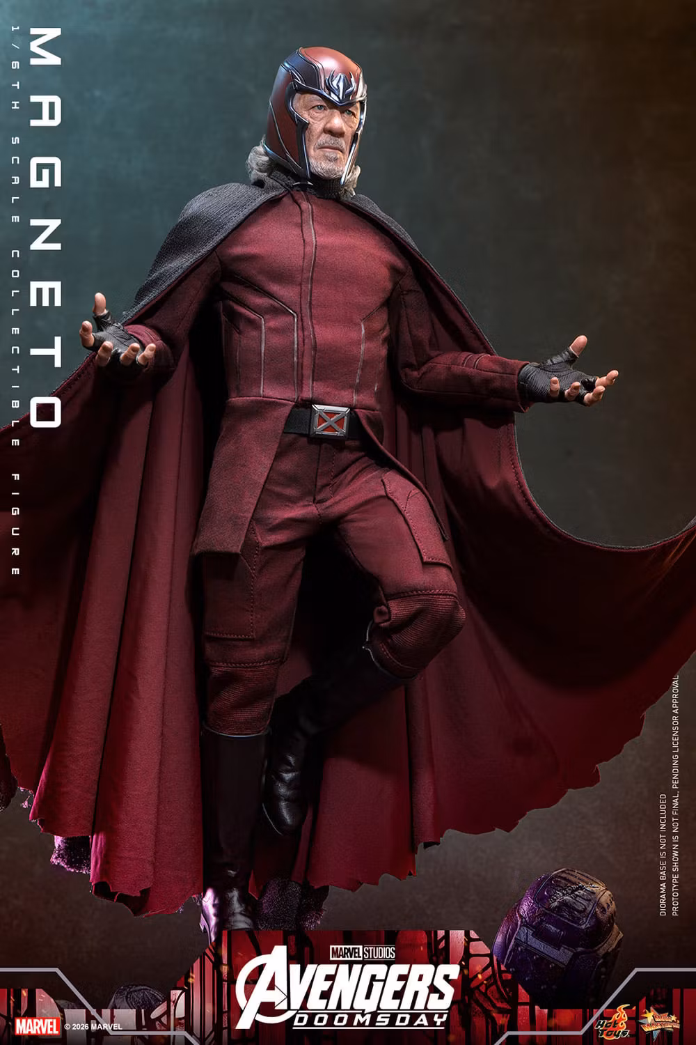 Avengers: Doomsday MMS912 Magneto 1/6th Scale Collectible Figure