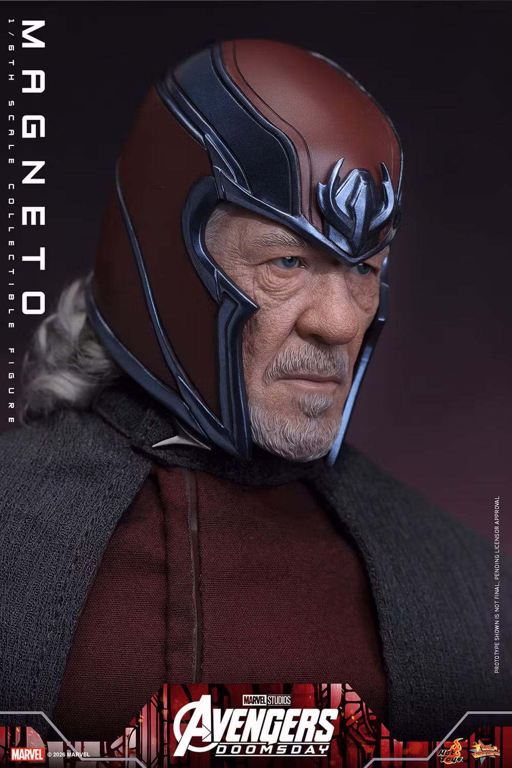 Avengers: Doomsday MMS912 Magneto 1/6th Scale Collectible Figure