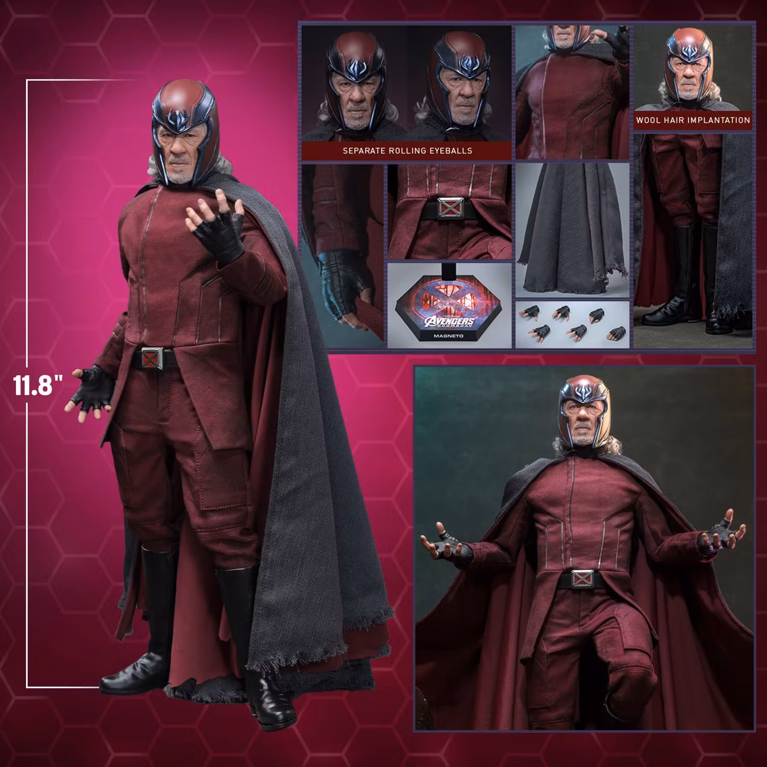 Avengers: Doomsday MMS912 Magneto 1/6th Scale Collectible Figure
