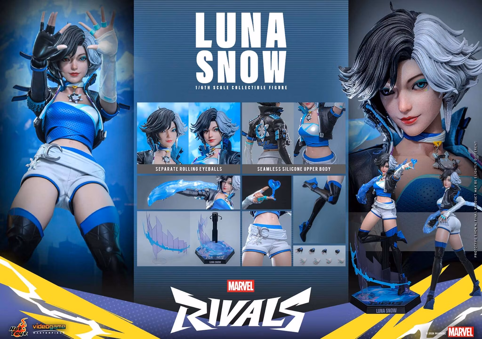 Marvel Rivals VGM88 Luna Snow 1/6th Scale Collectible Figure