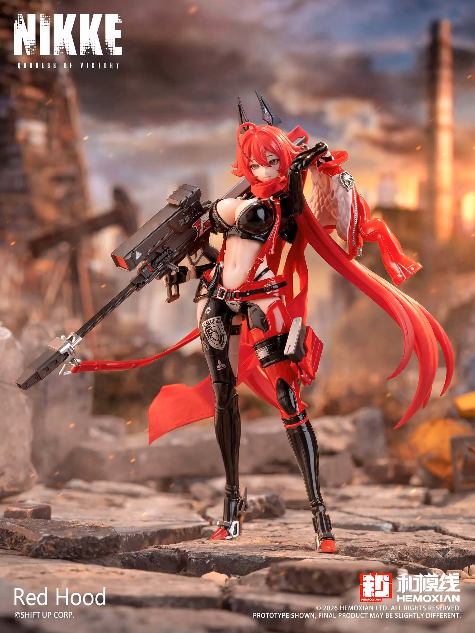 Goddess of Victory: Nikke Red Hood 1/12 Scale Model Kit
