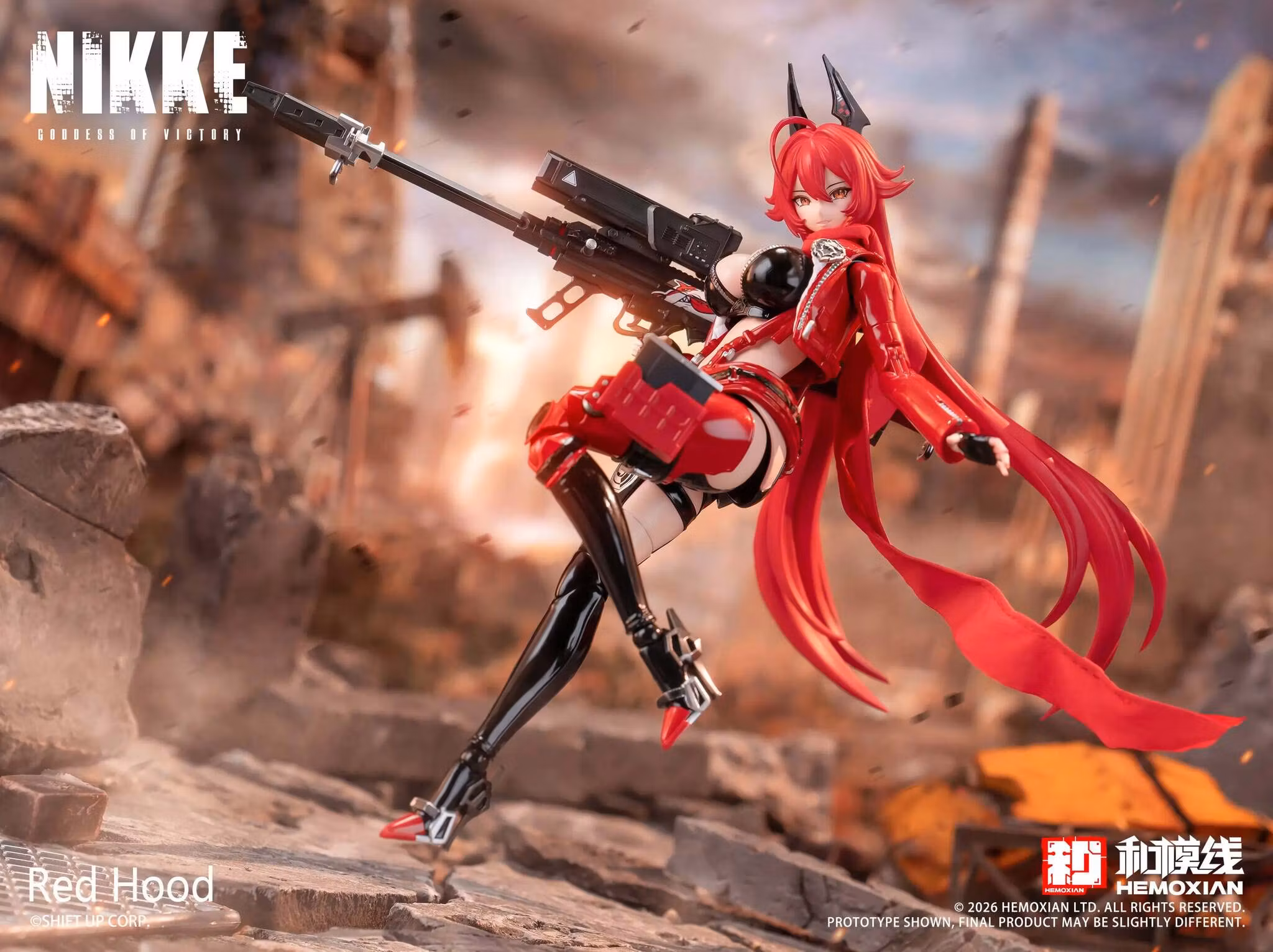 Goddess of Victory: Nikke Red Hood 1/12 Scale Model Kit