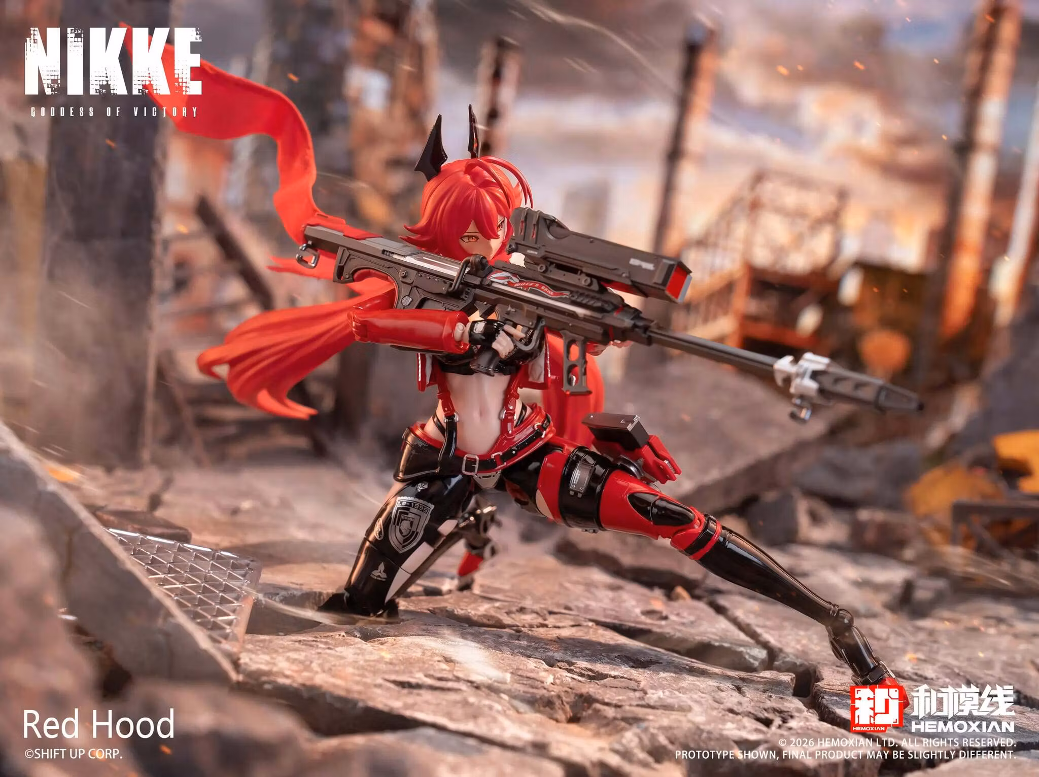 Goddess of Victory: Nikke Red Hood 1/12 Scale Model Kit
