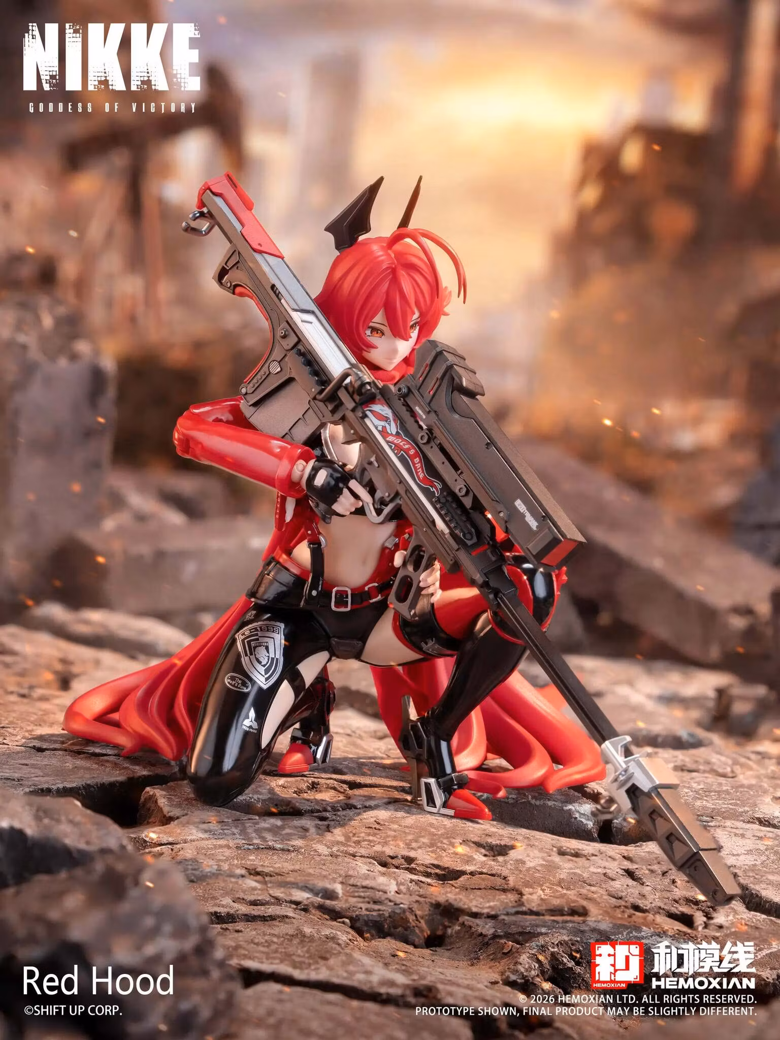 Goddess of Victory: Nikke Red Hood 1/12 Scale Model Kit