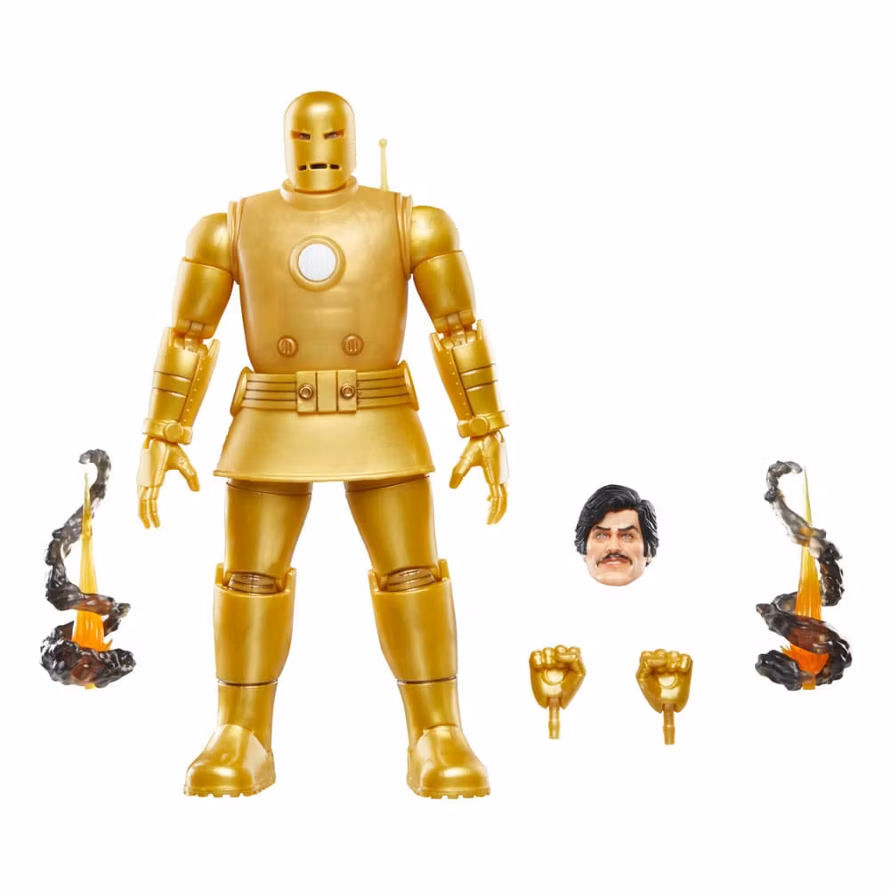 Iron Man Marvel Legends Action Figure Iron Man (Model 01-Gold)