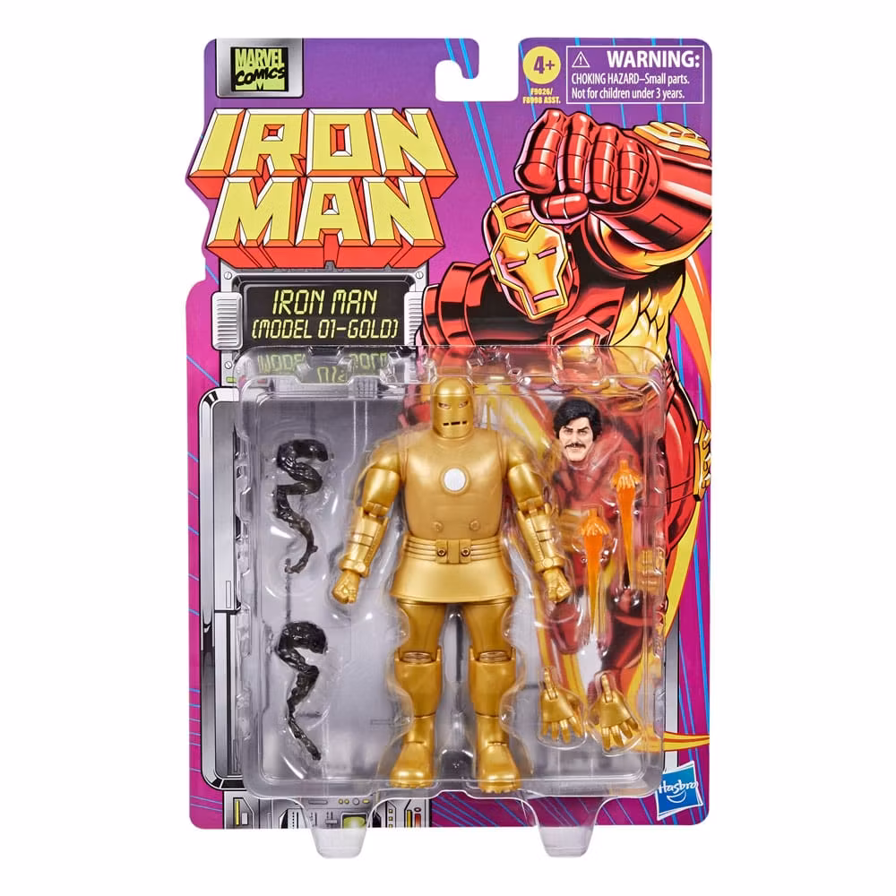 Iron Man Marvel Legends Action Figure Iron Man (Model 01-Gold)