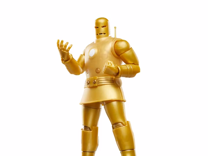 Iron Man Marvel Legends Action Figure Iron Man (Model 01-Gold)