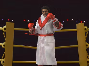 Rocky II Exquisite Super Series Apollo Creed 1/12 Scale Action Figure