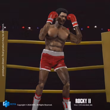 Rocky II Exquisite Super Series Apollo Creed 1/12 Scale Action Figure
