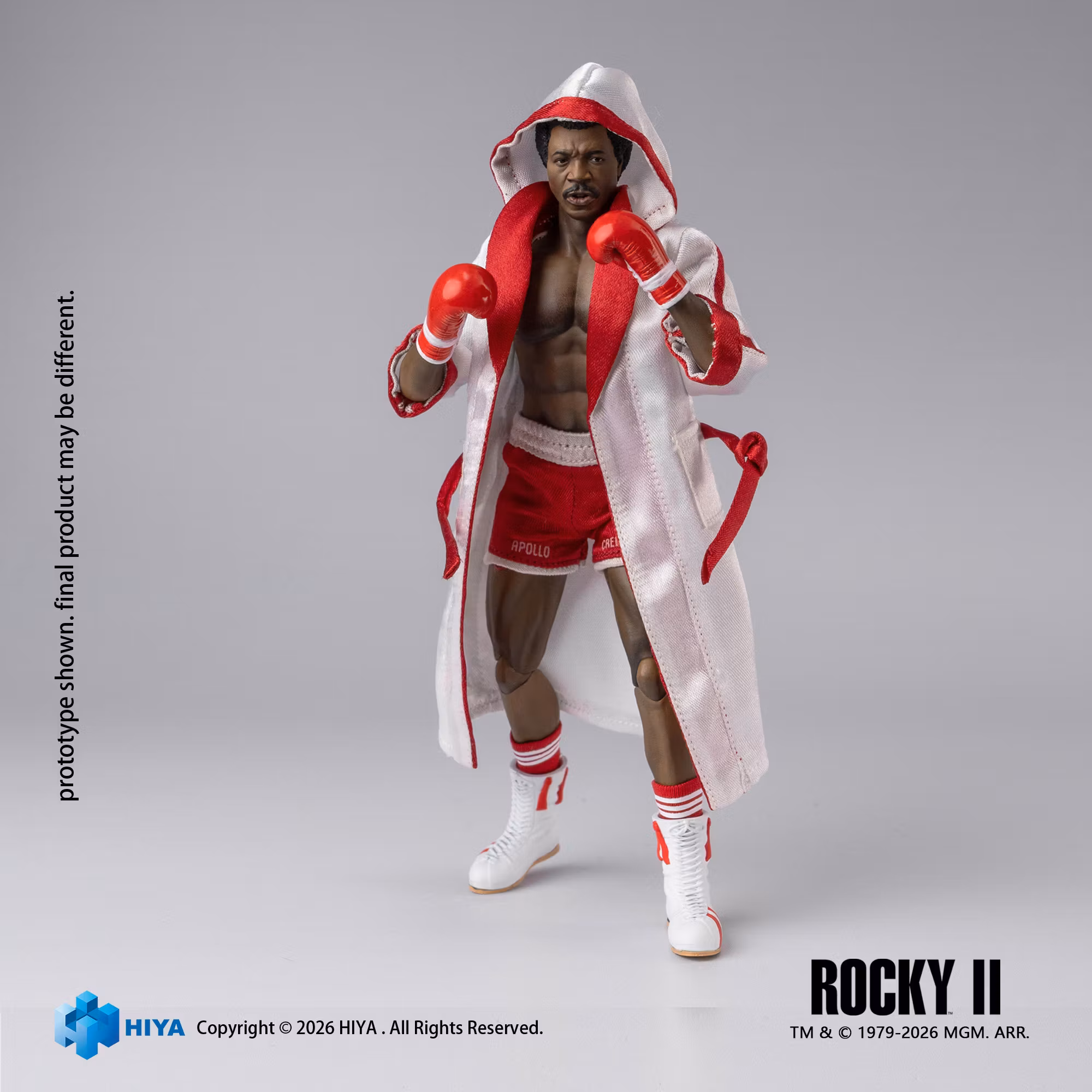 Rocky II Exquisite Super Series Apollo Creed 1/12 Scale Action Figure