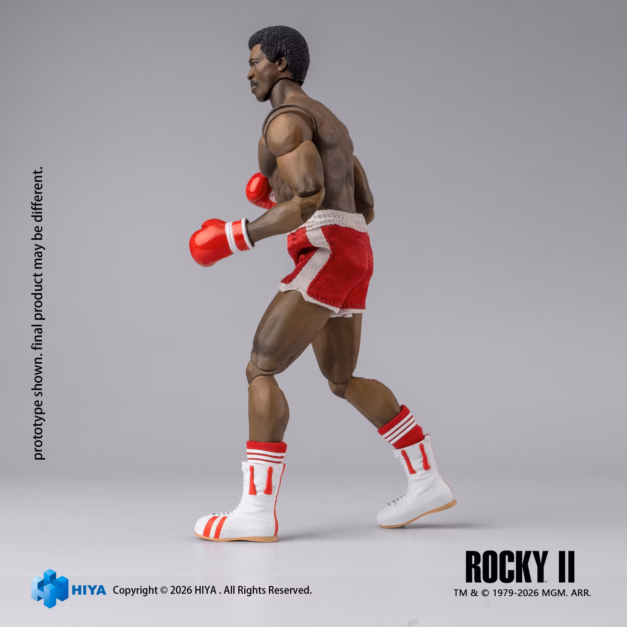 Rocky II Exquisite Super Series Apollo Creed 1/12 Scale Action Figure