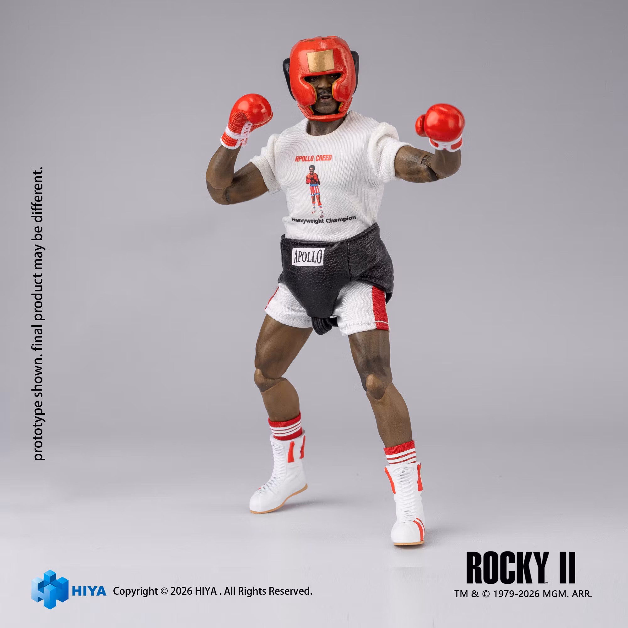 Rocky II Exquisite Super Series Apollo Creed 1/12 Scale Action Figure