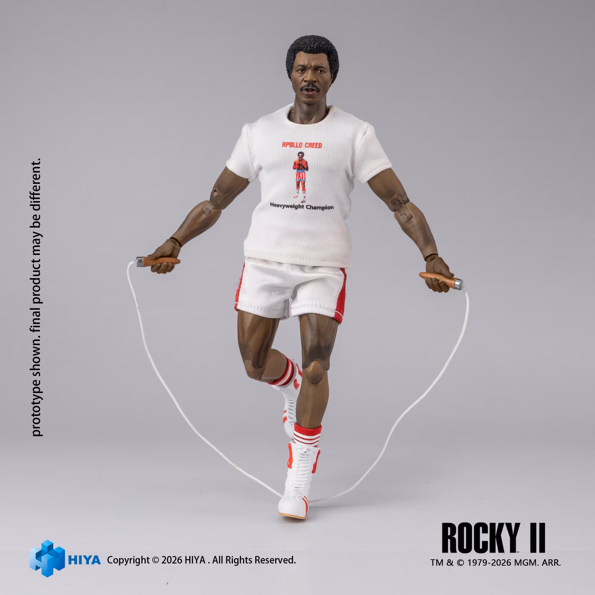 Rocky II Exquisite Super Series Apollo Creed 1/12 Scale Action Figure