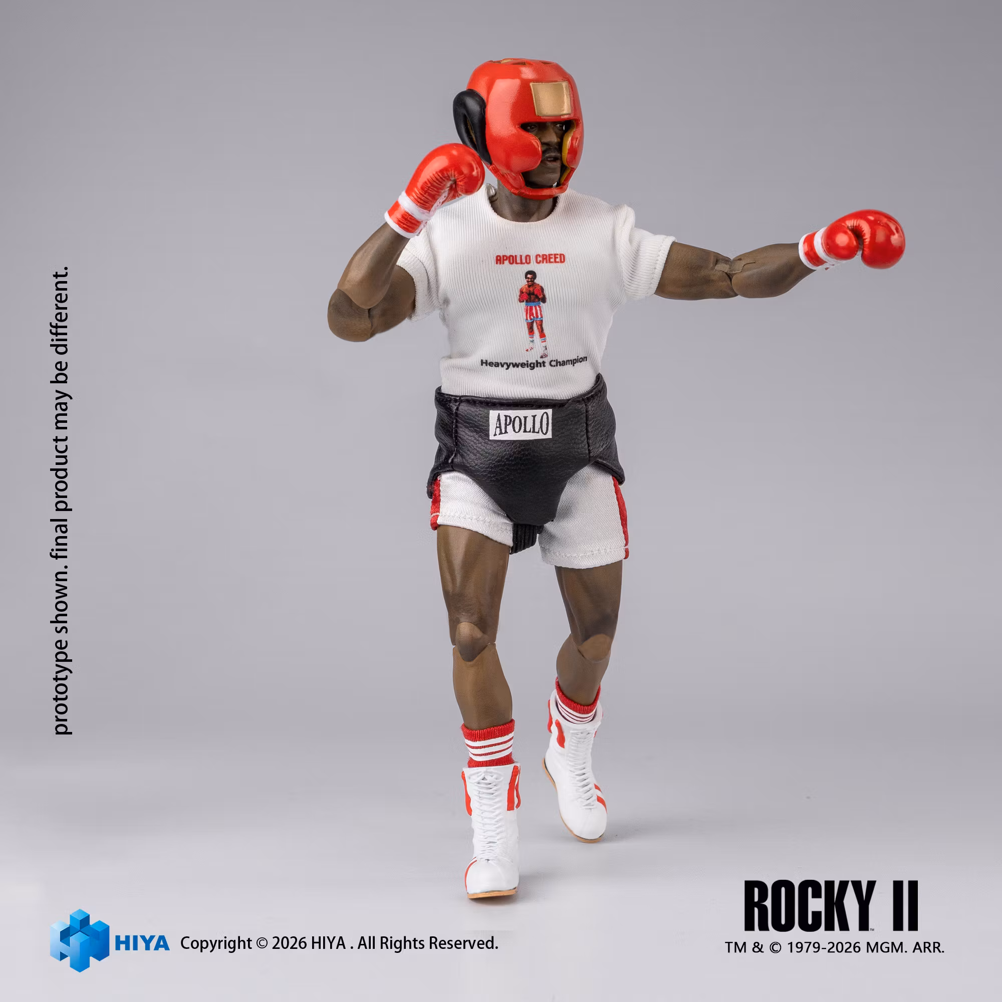 Rocky II Exquisite Super Series Apollo Creed 1/12 Scale Action Figure