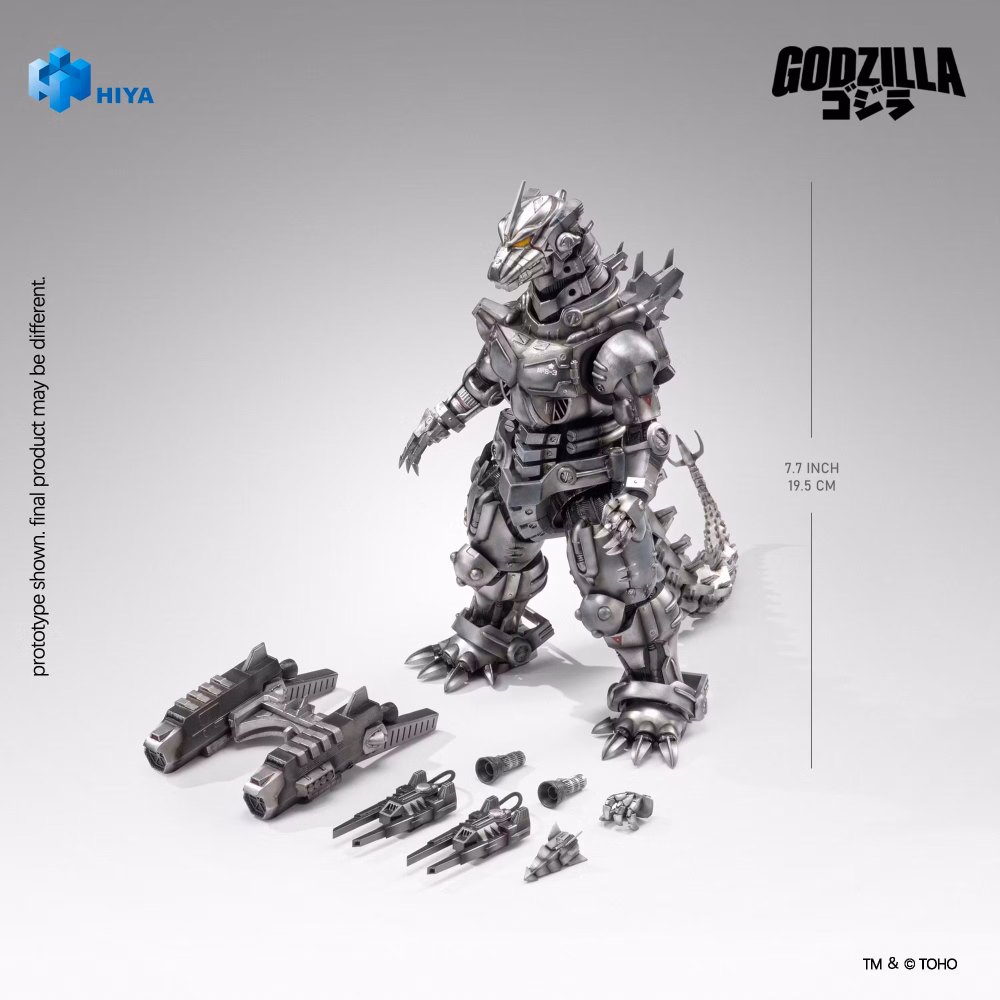 Godzilla: Tokyo S.O.S. (2003) Mechagodzilla (Heavy Arms/High Mobility Ver.) Action Figure
