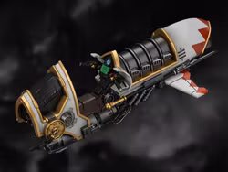 Warhammer: The Horus Heresy White Scars Legion Shamshir Jetbike with Kontos power lance 1/18 Scale Vehicle