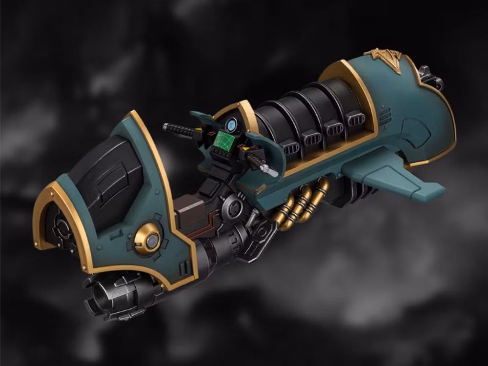 Warhammer: The Horus Heresy Sons of Horus Legion Scimitar Jetbike with Heavy Bolter 1/18 Scale Vehicle
