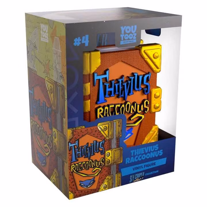 Sly Cooper Vinyl Figure Thievius Raccoonus