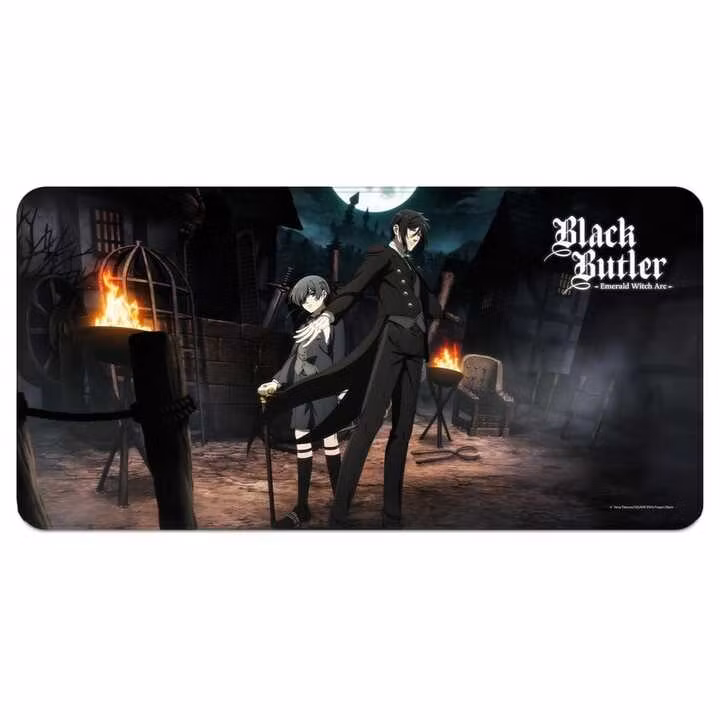 Black Butler: Emerald Witch Arc XXL Mousepad Sebastian & Ciel