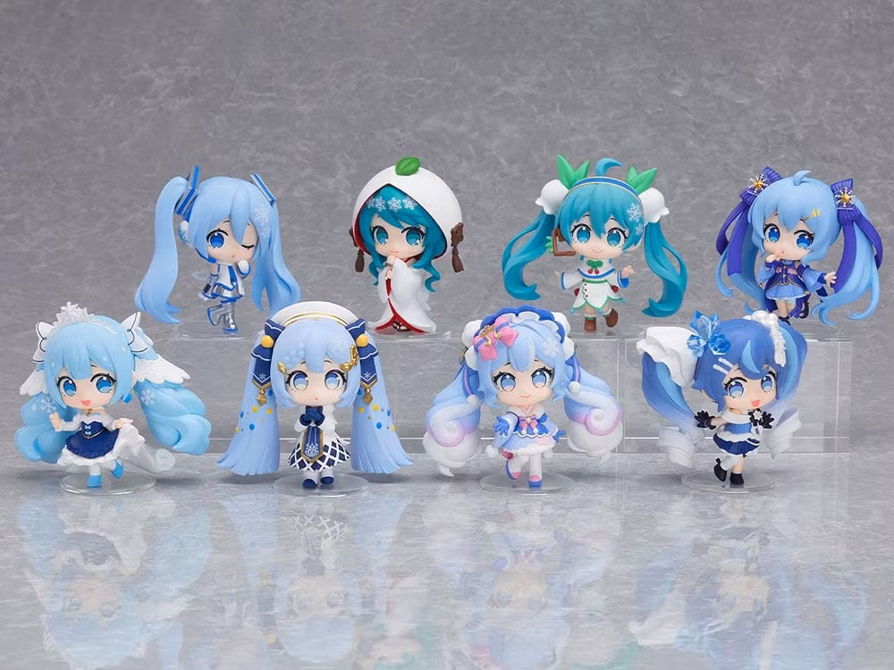 Vocaloid Hatsune Miku Blind Box Series: Snow Miku All Stars Figure Collection Vol.2 Boxed Set of 8 Figures