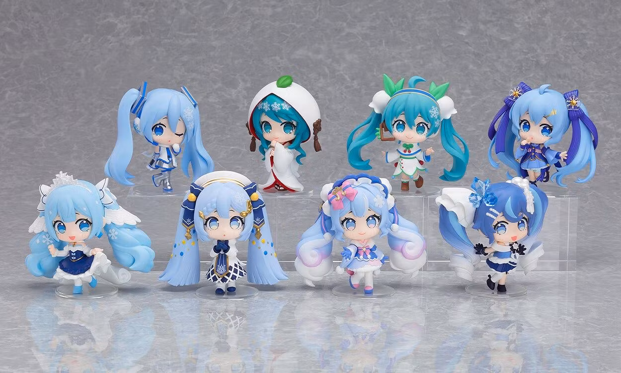 Vocaloid Hatsune Miku Blind Box Series: Snow Miku All Stars Figure Collection Vol.2 Boxed Set of 8 Figures