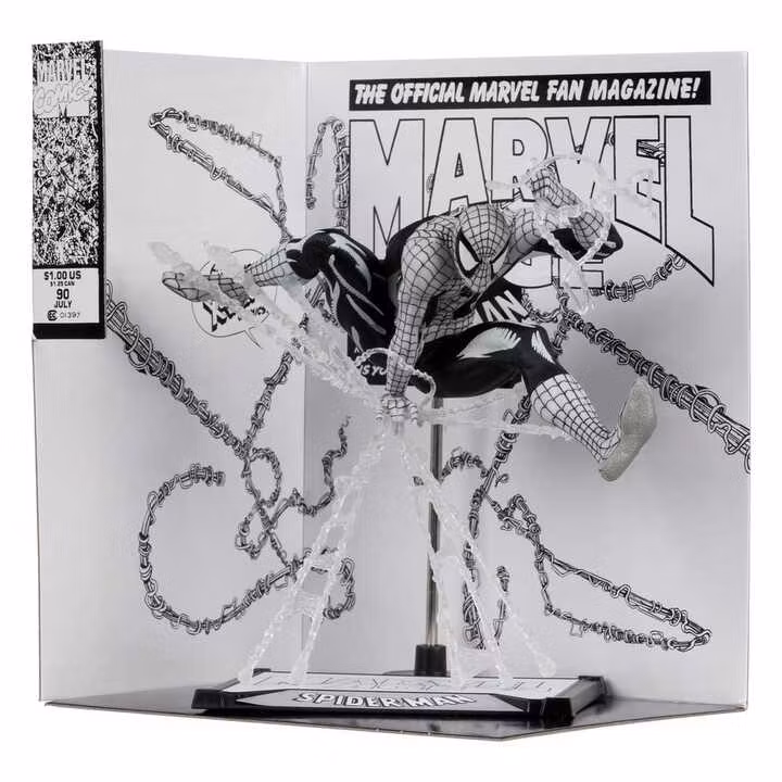 Marvel PVC Statue 1/10 Spider-Man (Marvel Age #90) (Line Art)