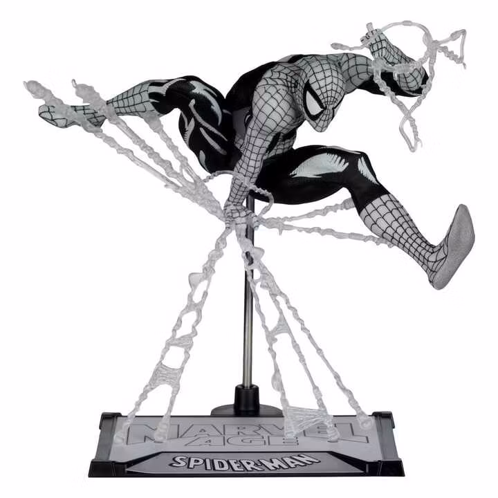 Marvel PVC Statue 1/10 Spider-Man (Marvel Age #90) (Line Art)
