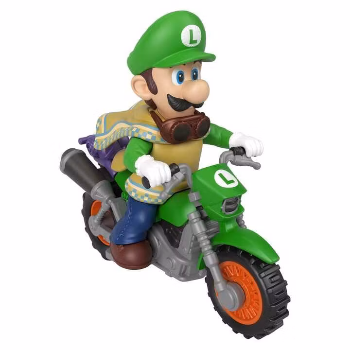The Super Mario Galaxy Movie Hot Wheels Playset Mario & Luigi Desert Jump