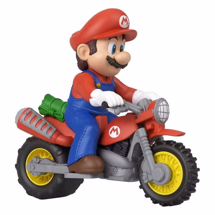 Super Mario Hot Wheels Die-Cast Vehicles 2-Pack 1/64 Mario & Bowser Jr.