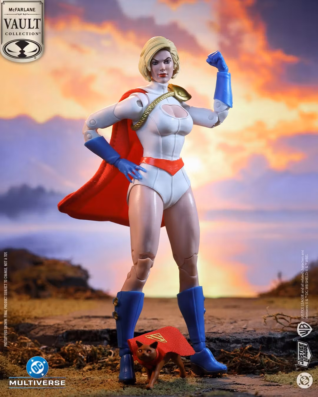 Power Girl: Reborn DC Multiverse McFarlane Vault Collection Power Girl Action Figure