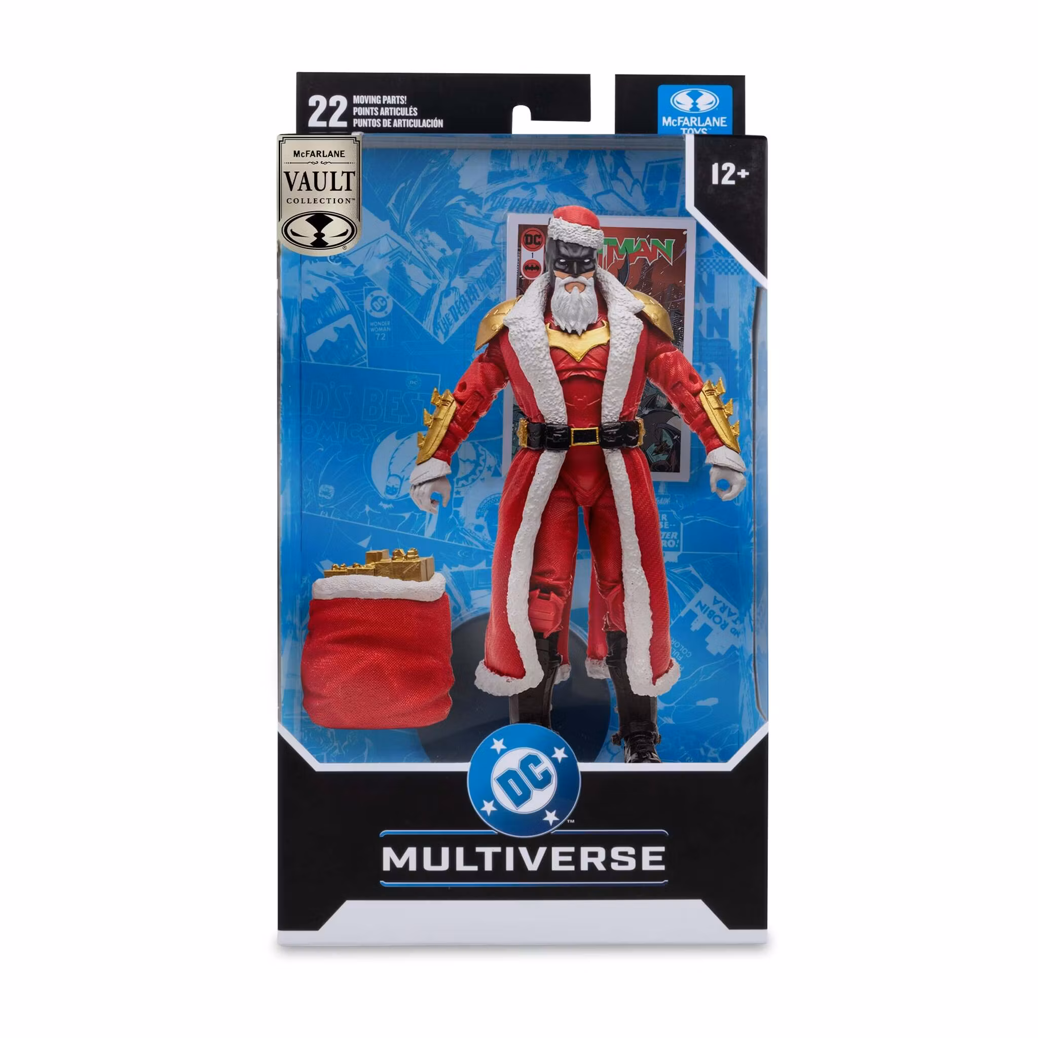 DC Multiverse McFarlane Vault Collection Batman (Red Santa Suit) Action Figure