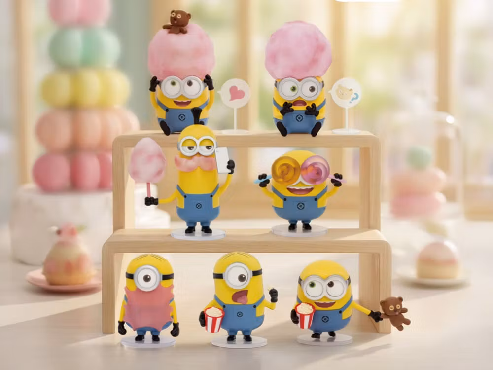 Minions Mini Egg Attack MEA-113 Minions Sweet Shop Series Box of 6 Random Figures