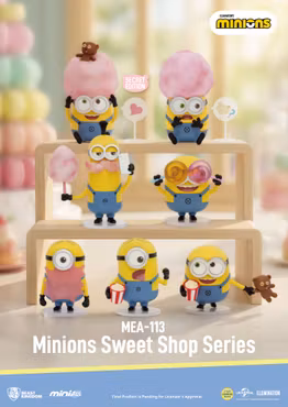 Minions Mini Egg Attack MEA-113 Minions Sweet Shop Series Box of 6 Random Figures