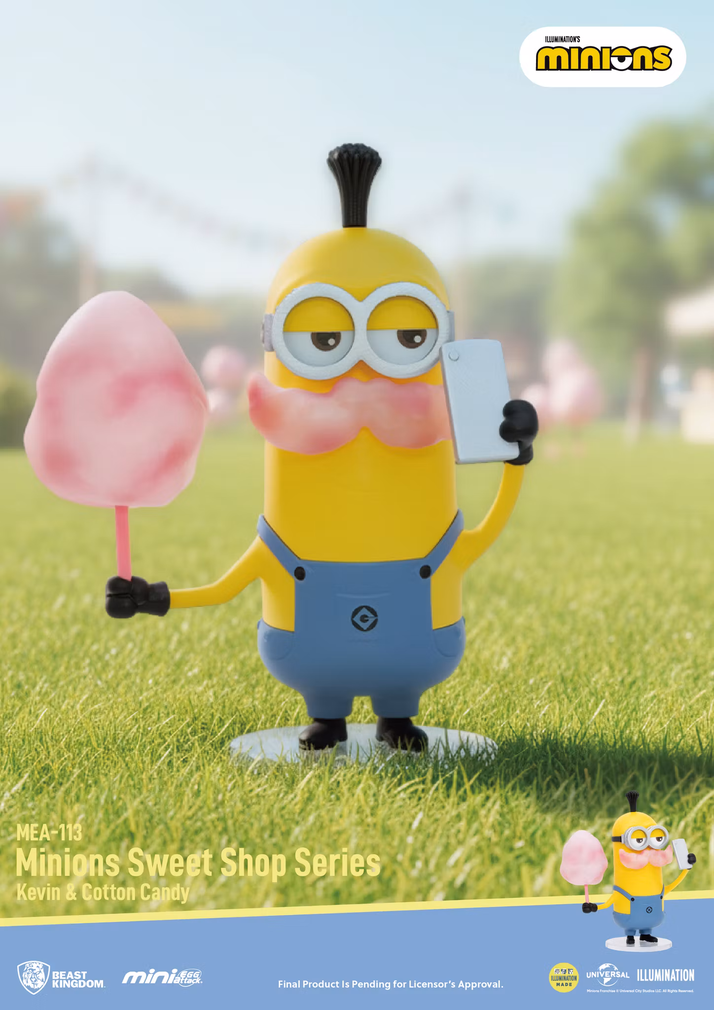 Minions Mini Egg Attack MEA-113 Minions Sweet Shop Series Box of 6 Random Figures