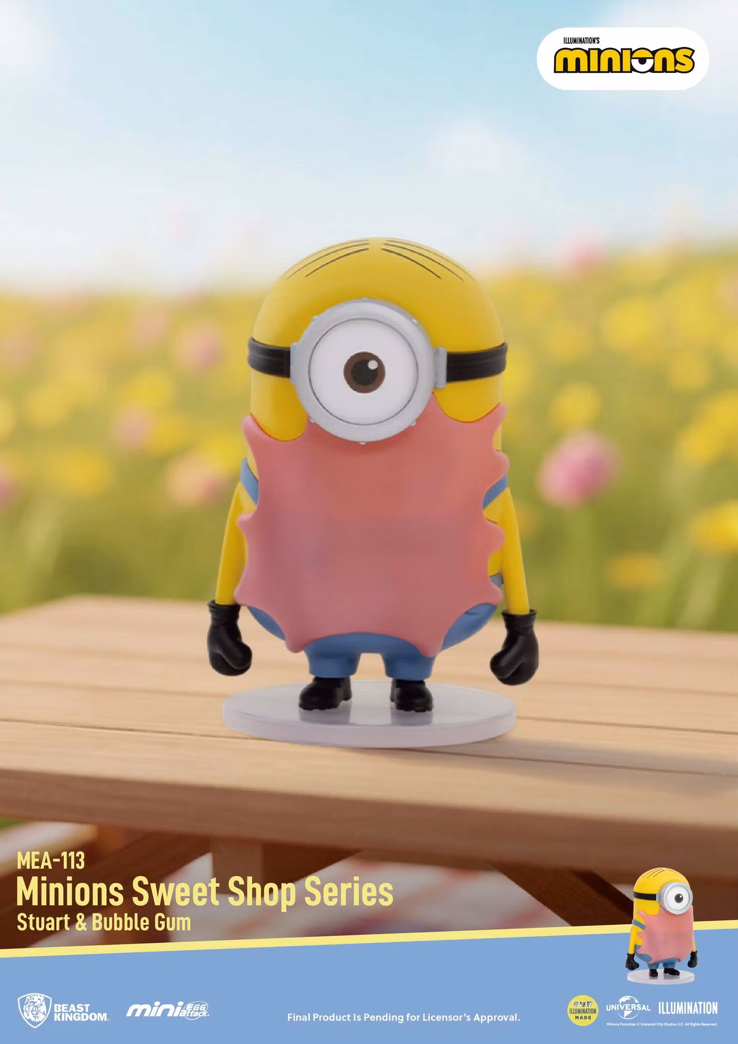 Minions Mini Egg Attack MEA-113 Minions Sweet Shop Series Box of 6 Random Figures
